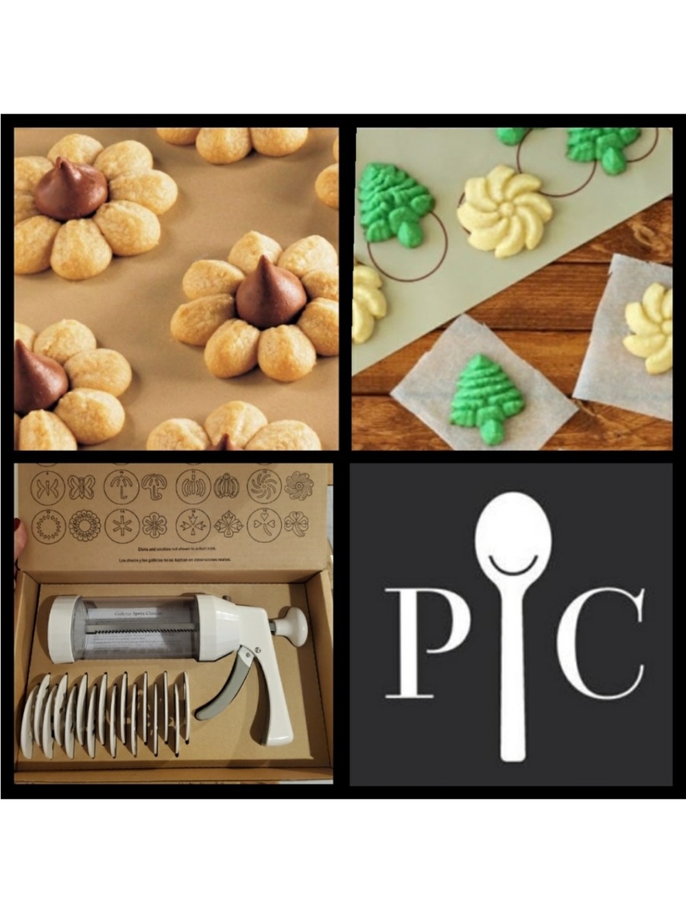 Pampered Chef New in Box Cookie Press with 16 Discs